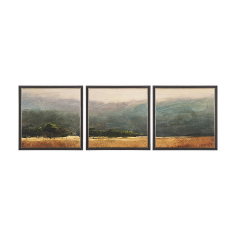 Haze Landscape by Mercana Studio a Hand Embellished Textured Framed Canvas by Mercana at Eve Furniture