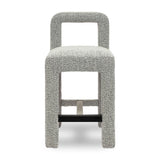 Hazel Boucle Counter Stool by TOV Furniture at Eve Furniture