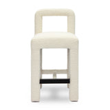 Hazel Boucle Counter Stool by TOV Furniture at Eve Furniture