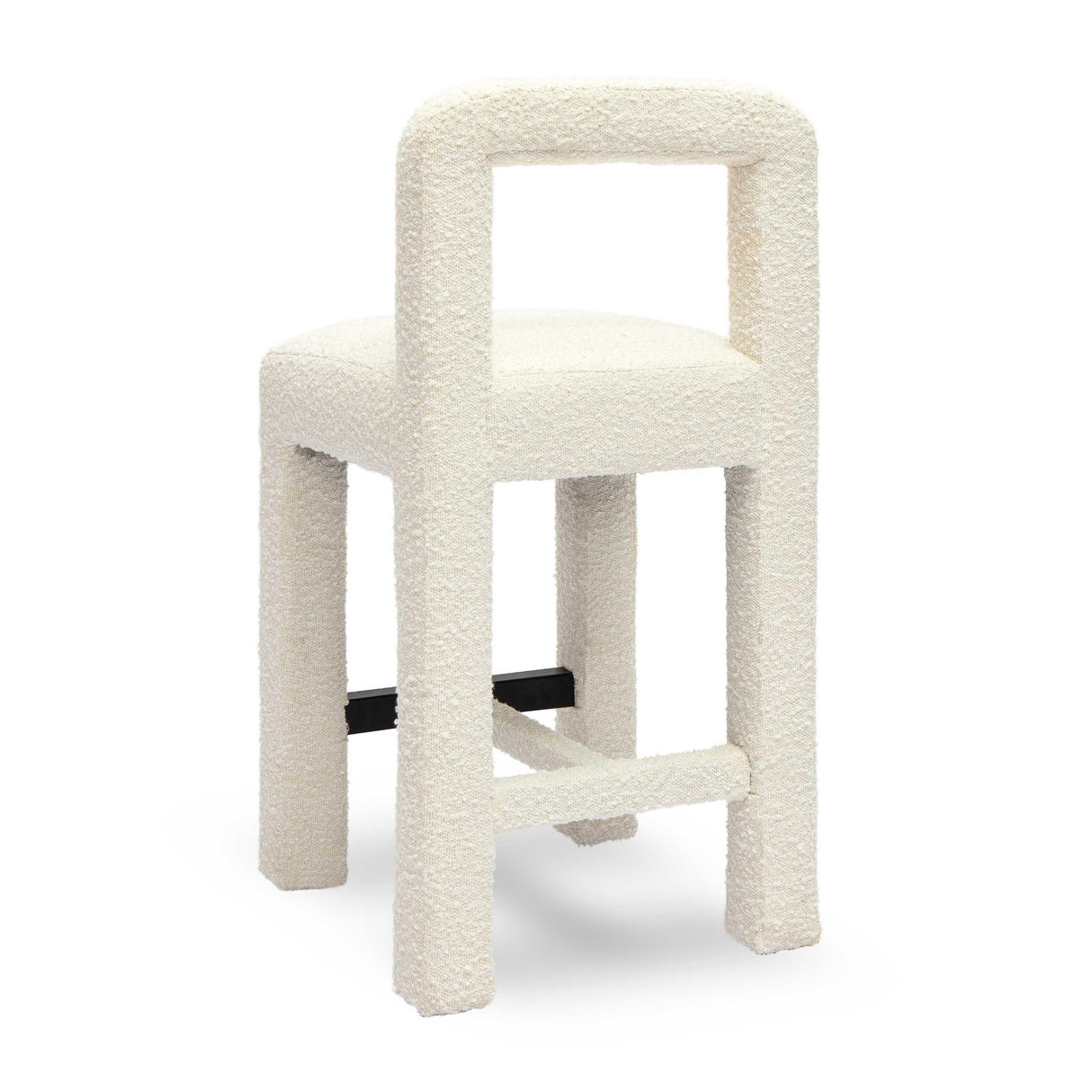 Hazel Boucle Counter Stool by TOV Furniture at Eve Furniture