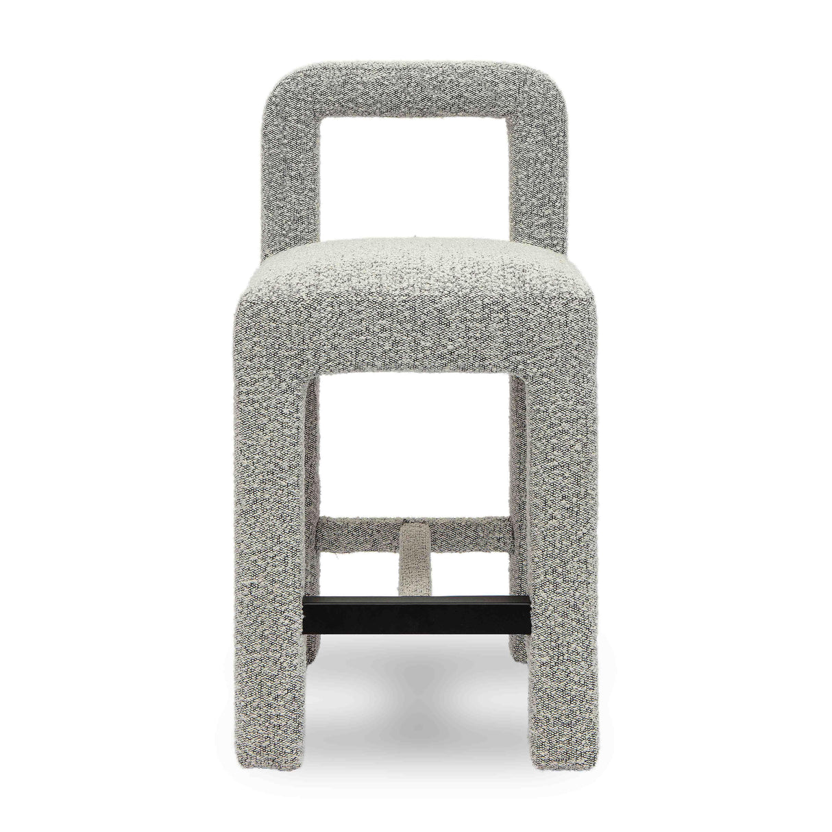 Hazel Boucle Counter Stool by TOV Furniture at Eve Furniture