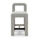 Hazel Boucle Counter Stool by TOV Furniture at Eve Furniture