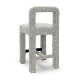 Hazel Boucle Counter Stool by TOV Furniture at Eve Furniture