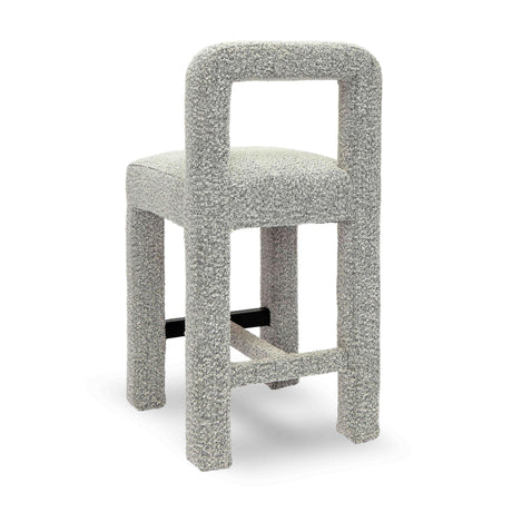 Hazel Boucle Counter Stool by TOV Furniture at Eve Furniture