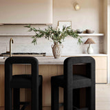 Hazel Boucle Counter Stool by TOV Furniture at Eve Furniture