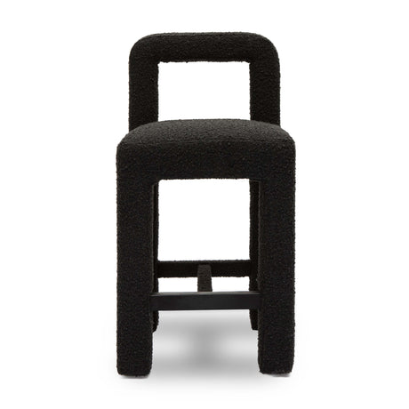 Hazel Boucle Counter Stool by TOV Furniture at Eve Furniture