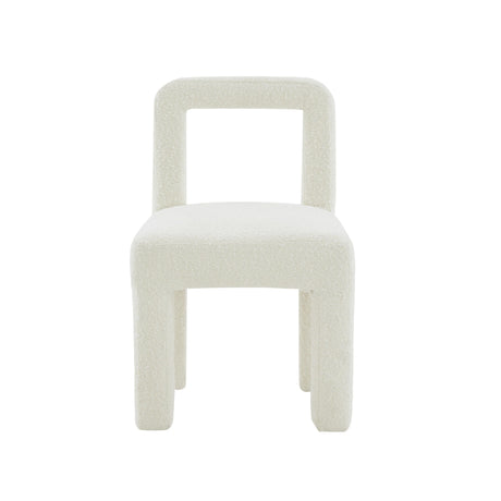 Hazel Boucle Dining Chair by TOV Furniture at Eve Furniture