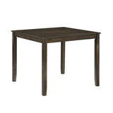 Hazel Charcoal Brown 5-Piece Dining Set by Homelegance at Eve Furniture