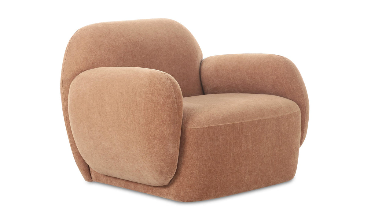 Hazel Lounge Chair Copper by Moe's Home at Eve Furniture