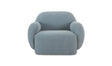 Hazel Lounge Chair Light Blue by Moe's Home at Eve Furniture