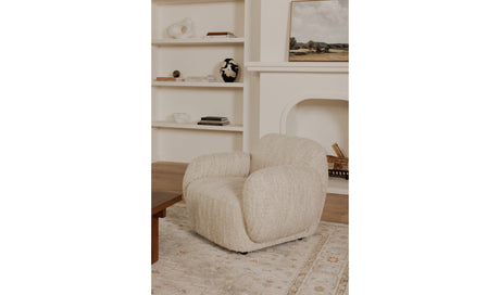 Hazel Lounge Chair Off White by Moe's Home at Eve Furniture