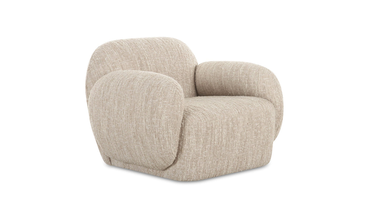 Hazel Lounge Chair Off White by Moe's Home at Eve Furniture