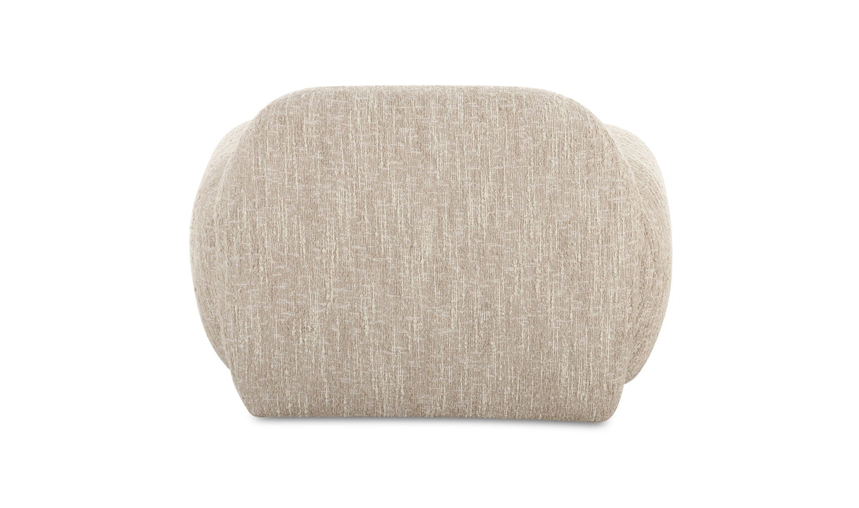 Hazel Lounge Chair Off White by Moe's Home at Eve Furniture