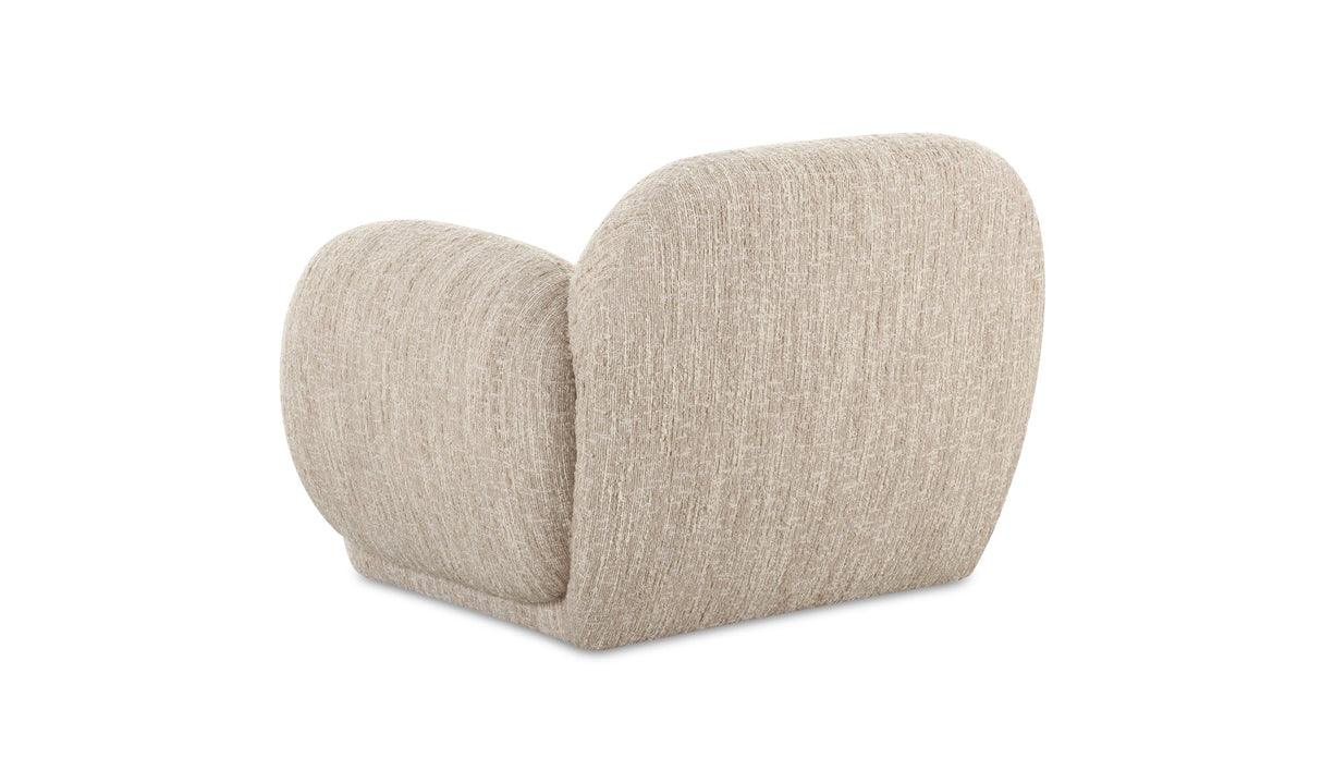 Hazel Lounge Chair Off White by Moe's Home at Eve Furniture
