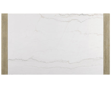 Hazel Neutral Genuine Marble Top Counter Height Table by Crown Mark at Eve Furniture