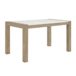 Hazel Neutral Genuine Marble Top Counter Height Table by Crown Mark at Eve Furniture