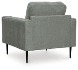 Hazela Charcoal Chair by Ashley at Eve Furniture