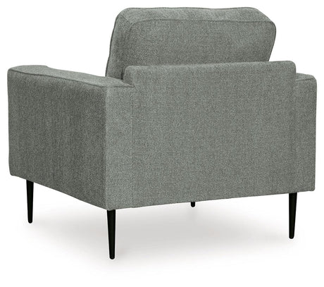 Hazela Charcoal Chair by Ashley at Eve Furniture
