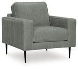 Hazela Charcoal Chair by Ashley at Eve Furniture