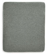 Hazela Charcoal Ottoman by Ashley at Eve Furniture