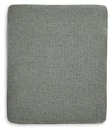 Hazela Charcoal Ottoman by Ashley at Eve Furniture