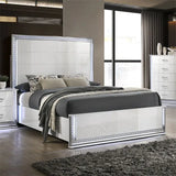 Hazeline White 5-Piece Queen Bedroom Set (2NS) by Furniture of America at Eve Furniture