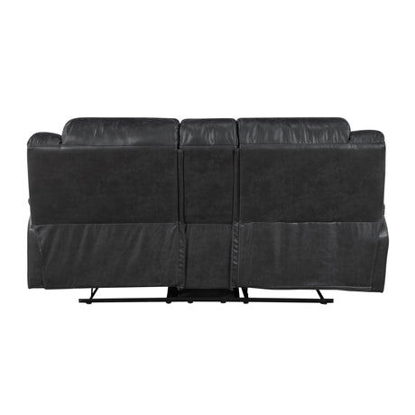 Hazen Black Reclining Living Room Set by Homelegance at Eve Furniture
