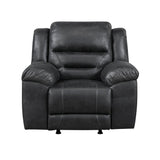 Hazen Black Reclining Living Room Set by Homelegance at Eve Furniture