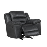 Hazen Black Reclining Living Room Set by Homelegance at Eve Furniture