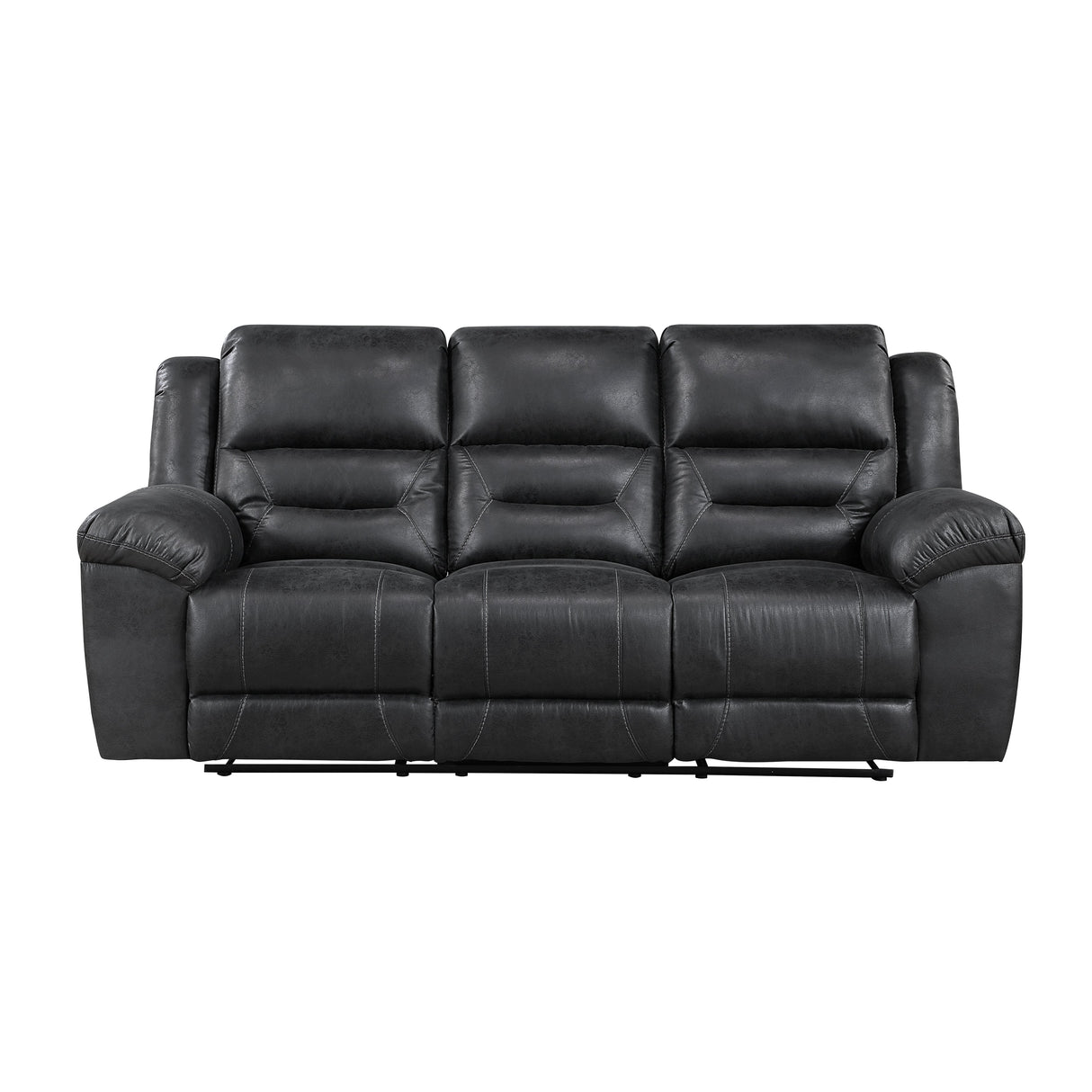 Hazen Black Reclining Living Room Set by Homelegance at Eve Furniture