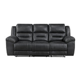 Hazen Black Reclining Living Room Set by Homelegance at Eve Furniture