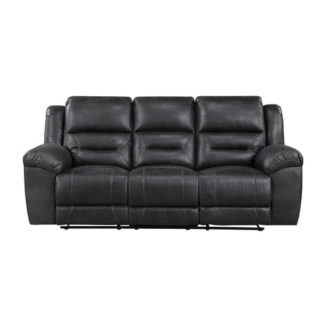 Hazen Black Reclining Living Room Set by Homelegance at Eve Furniture