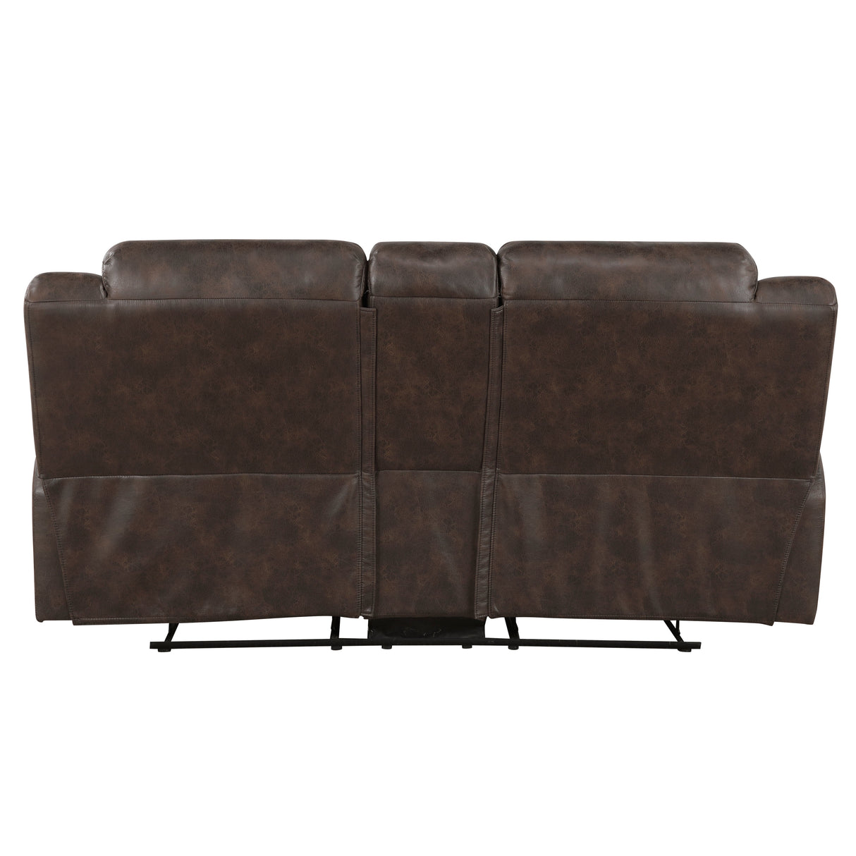 Hazen Dark Brown Reclining Living Room Set by Homelegance at Eve Furniture