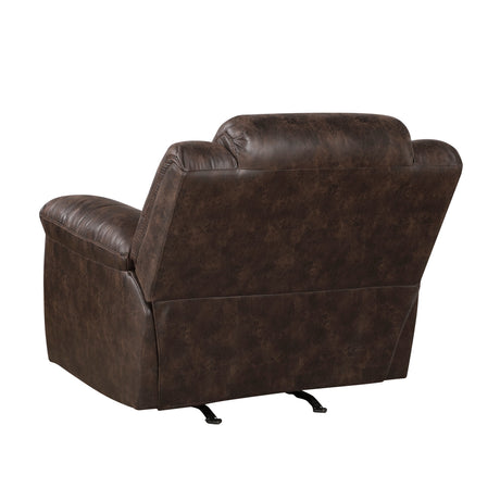 Hazen Dark Brown Reclining Living Room Set by Homelegance at Eve Furniture