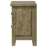 Hazlewood Vineyard Oak 2-drawer Nightstand Bedside Table by Coaster at Eve Furniture