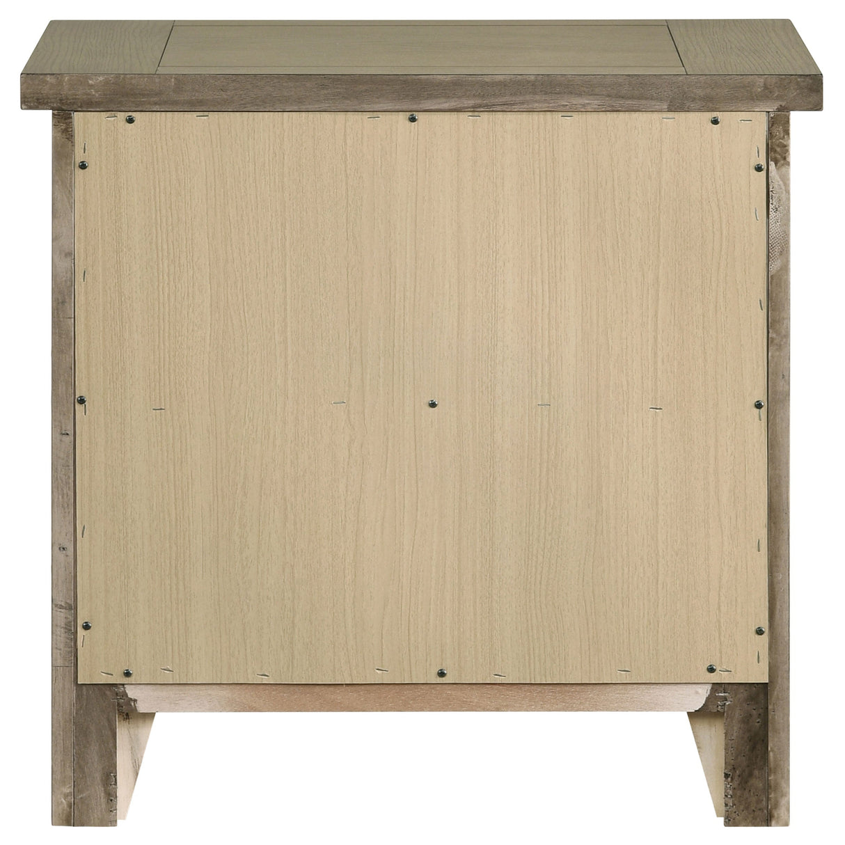 Hazlewood Vineyard Oak 2-drawer Nightstand Bedside Table by Coaster at Eve Furniture