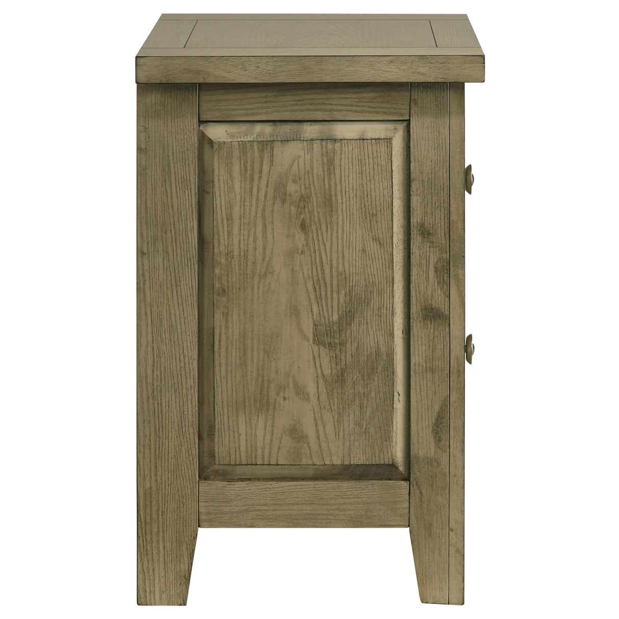 Hazlewood Vineyard Oak 2-drawer Nightstand Bedside Table by Coaster at Eve Furniture