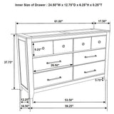 Hazlewood Vineyard Oak 4-piece Queen Storage Bedroom Set by Coaster at Eve Furniture