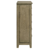 Hazlewood Vineyard Oak 5-drawer Bedroom Chest of Drawers by Coaster at Eve Furniture