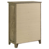 Hazlewood Vineyard Oak 5-piece Eastern King Storage Bedroom Set by Coaster at Eve Furniture