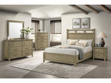 Hazlewood Vineyard Oak 5-Piece Queen Bedroom Set by Coaster at Eve Furniture