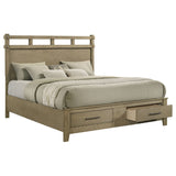 Hazlewood Vineyard Oak 59-inch Eastern King Storage Bed by Coaster at Eve Furniture