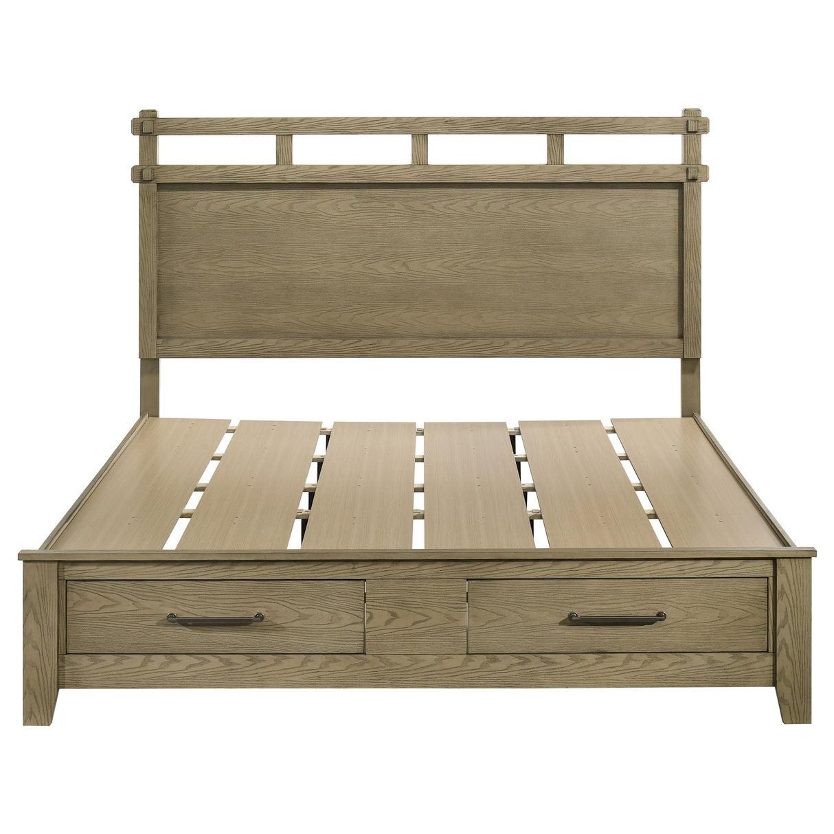 Hazlewood Vineyard Oak 59-inch Eastern King Storage Bed by Coaster at Eve Furniture