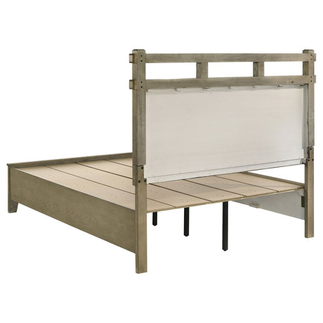 Hazlewood Vineyard Oak 59-inch Queen Panel Storage Bed by Coaster at Eve Furniture