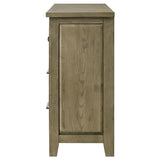 Hazlewood Vineyard Oak 6-drawer Bedroom Dresser Cabinet by Coaster at Eve Furniture