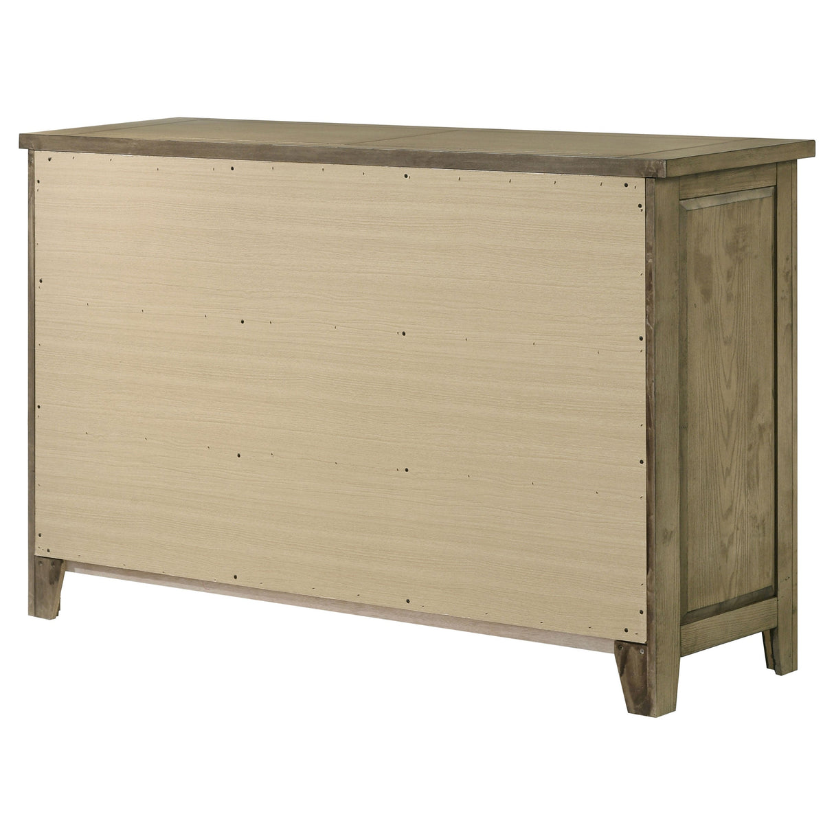 Hazlewood Vineyard Oak 6-drawer Bedroom Dresser Cabinet by Coaster at Eve Furniture