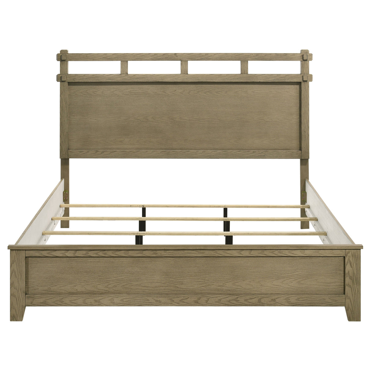 Hazlewood Vineyard Oak 61-inch Eastern King Panel Bed by Coaster at Eve Furniture