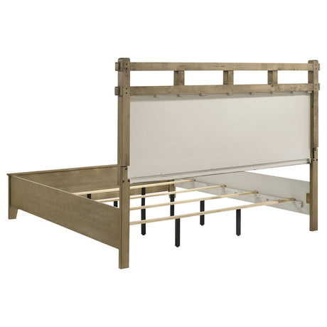 Hazlewood Vineyard Oak 61-inch Eastern King Panel Bed by Coaster at Eve Furniture