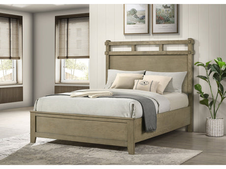 Hazlewood Vineyard Oak 61-inch Queen Panel Bed by Coaster at Eve Furniture