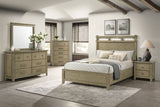 Hazlewood Vineyard Oak Dresser Mirror by Coaster at Eve Furniture